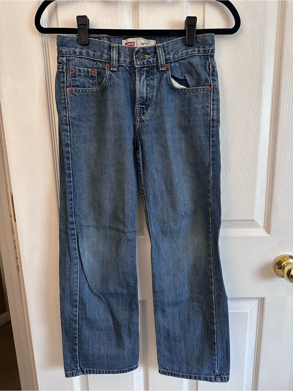 Boy’s Levi's 550 Relaxed Classic Straight Leg Blue Jeans Size 10 25x25